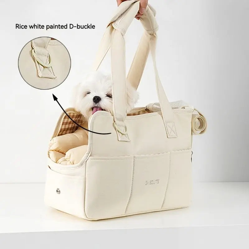Portable Puppy Go Out Handbag - Perfect Dog Carrier for Small Breeds like Chihuahuas and Yorkshire Terriers