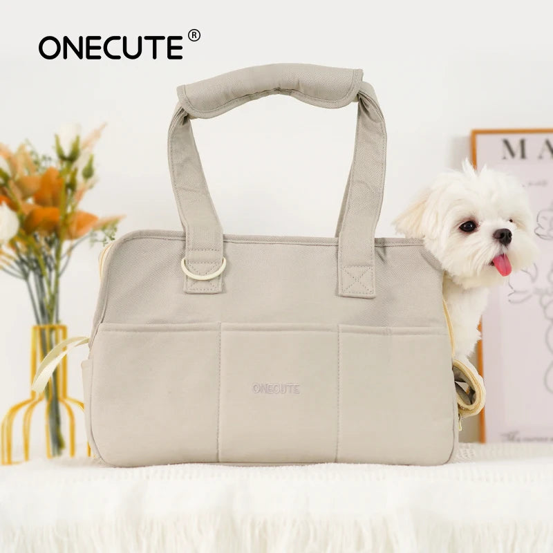 Portable Puppy Go Out Handbag - Perfect Dog Carrier for Small Breeds like Chihuahuas and Yorkshire Terriers